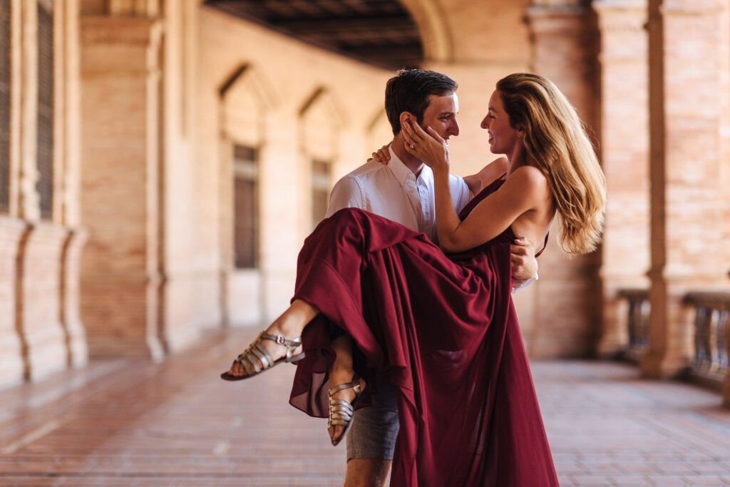 Plaza de España - Seville Photographer - Photo shoot 45 Seville engagement photos